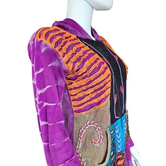 y2k fairycore patterned long sweater - Picture 5 of 7